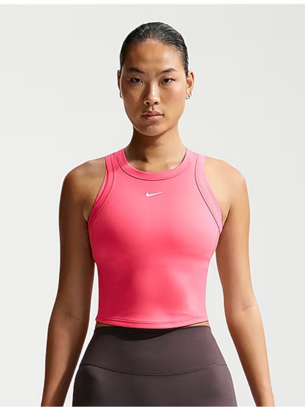 Nike Dri-Fit Performance Cropped Tank Women’s Pink Small